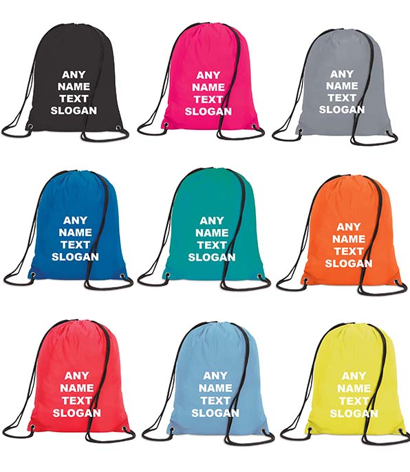 Personalised Drawstring Bag