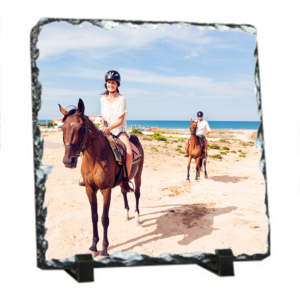 Gloss Finish 14cm Square Photo Slate