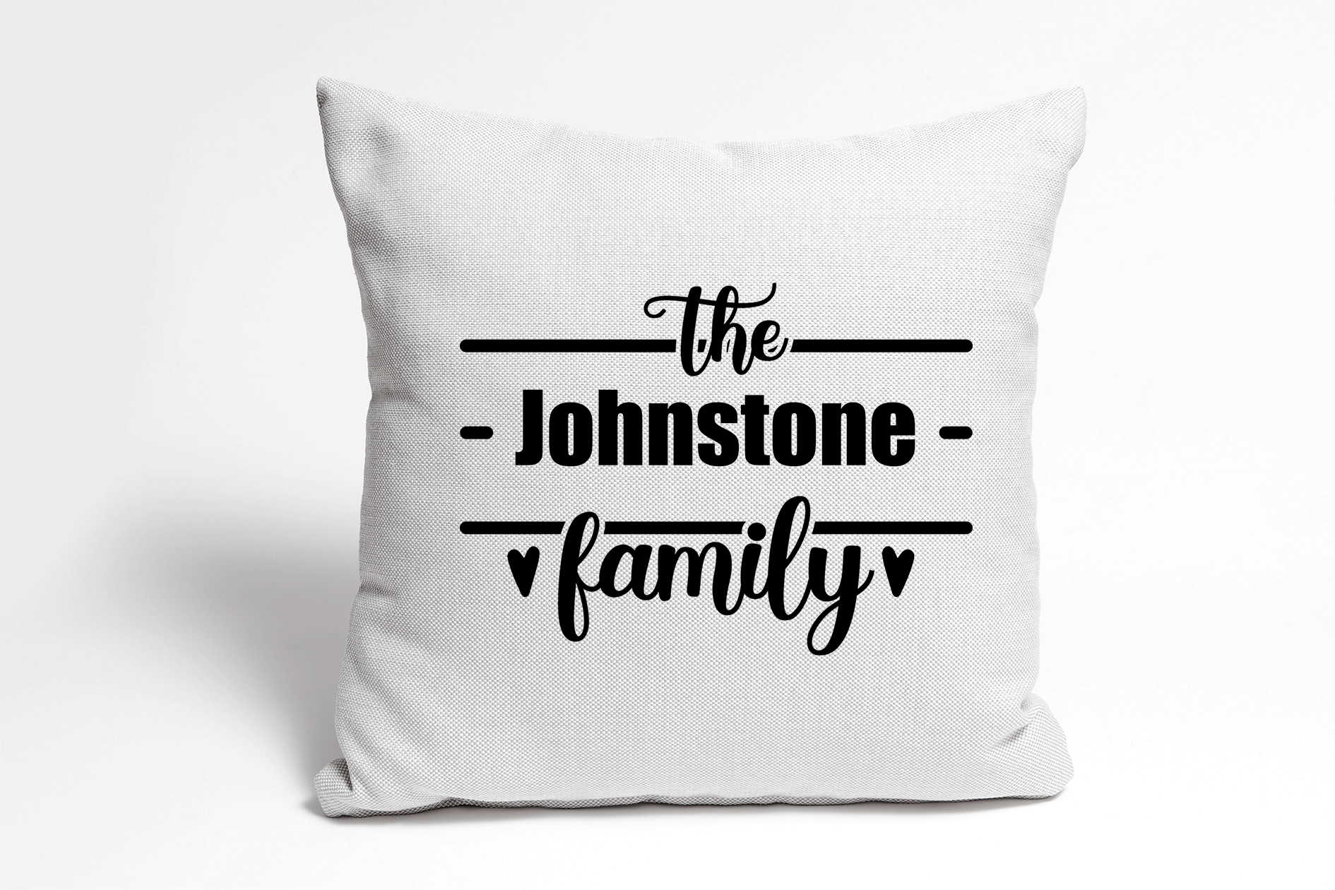 Family Name Cushion