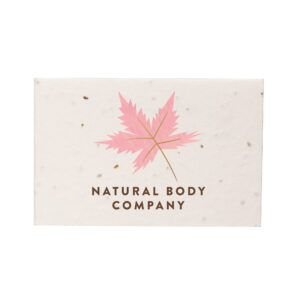 Seed Paper Lanyard Card