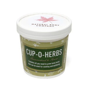 White Cup-O-Herbs Grow Kit