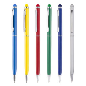 Soft Top Tropical Stylus Ball Pen