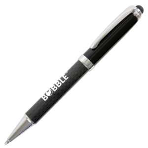 Carbon Fibre Soft Stylus Ball Pen