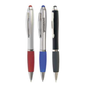 Shanghai Soft Stylus Ball Pen (black barrel)